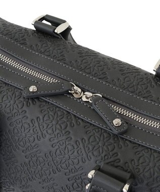 Maison de FLEUR ＦＬＥＵＲモノグラムボストンバッグ Charcoal Gray