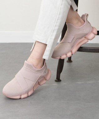 Bridget Birkin 【VINCULUM】エラスティックコラボスニーカー ピンク雑材