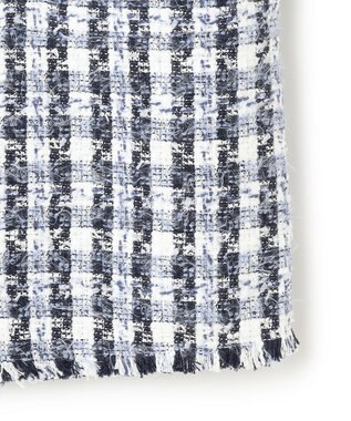 BEIGE， BERYL / ファンシーツイードダブルジャケット Navy Mix