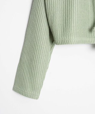 WEGO アンサンブルリボンカーデ グリーン