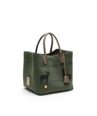 A.D.M.J. 【魔法のように軽い】マジックライト/キューブトート25cm KHAKI,L