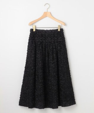 組曲 L ペタルチュール スカート ブラック系
