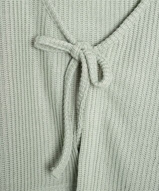 WEGO アンサンブルリボンカーデ グリーン