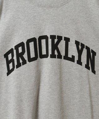 AMERICAN HOLIC BROOKLYN カレッジロゴBIGTシャツ Gray Mixture