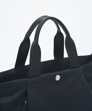 TOPKAPI 【Breath TOPKAPI】SLANT スラント ナイロン ユーティリティ 2way トートバッグ　軽量 ブラック