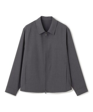 JOSEPH HOMME テクノボイルストレッチ ジップアップブルゾン グレー系