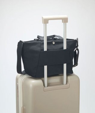 TOPKAPI 【Breath TOPKAPI】SLANT スラント ナイロン ユーティリティ 2way トートバッグ　軽量 ブラック