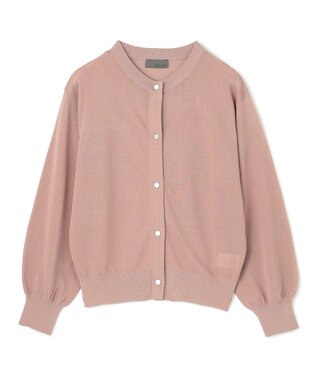 uncrave 【手洗い可】シアー ニットカーディガン（uncrave STANDARD） ピンク