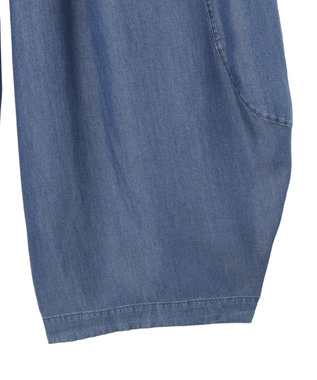 YECCA VECCA デニムコクーンドレープパンツ Indigo