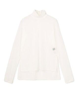 uncrave トリコットシフォン タートルトップス