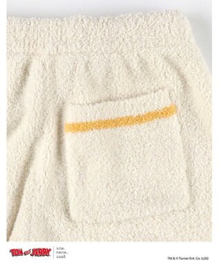 une nana cool トムとジェリー × une nana cool プルオーバー＆ロングパンツセット ベージュ