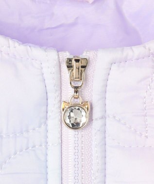 ANY KIDS 【ドッキング可能】ネコキルトブルゾン レインボー