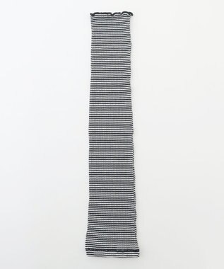 ANY SIS 【UVケア・接触冷感】キシリトール加工冷感 アームカバー オフ×ブラック