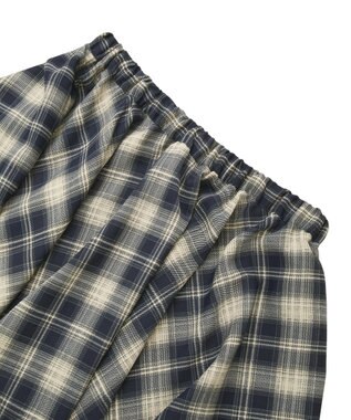 AMERICAN HOLIC チェックレイヤードスカート Navy