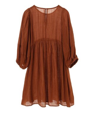 Green Parks ＢＰ　ボリュームスリーブチュニック Brown