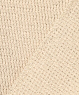 23区 【SLOW/洗える】ワッフルジャージー カットソー ベージュ系