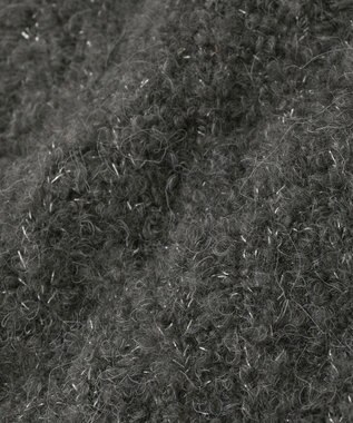 earth music&ecology ＭＩＸカラーブークレニットビスチェ Charcoal Gray