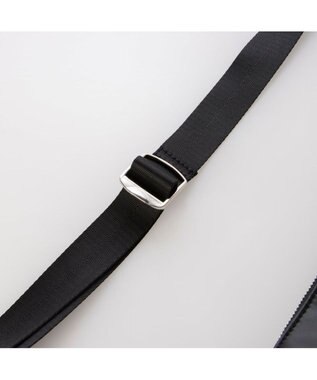 UNBILLION カシュカシュ cachecache / 横長ソフトショルダーバッグ ブラック