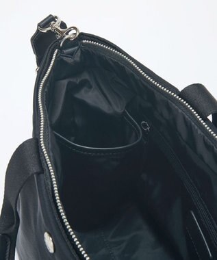 TOPKAPI 【Breath TOPKAPI】SLANT スラント ナイロン ユーティリティ 2way トートバッグ　軽量 ブラック