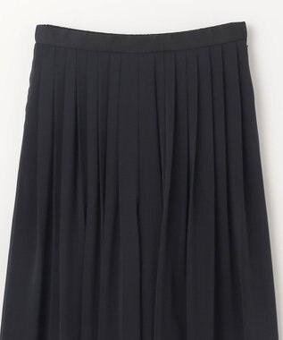 GRACE CONTINENTAL シアープリーツパンツ ブラック