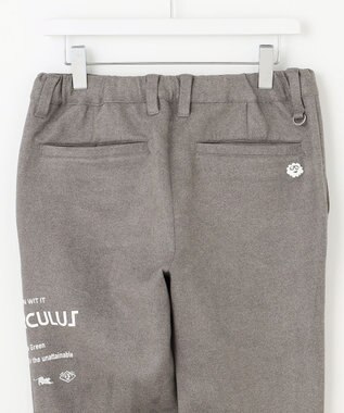 PW CIRCULUS 【MEN】スエードライクテーパードパンツ グレー系