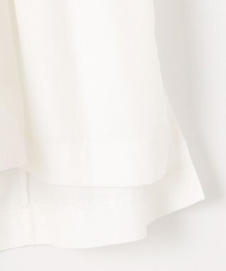 組曲 ペプラムレイヤード 長袖Tシャツ アイボリー系