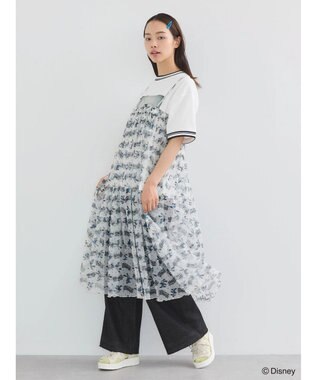 Green Parks オズワルド／２ＷＡＹ　シアーキャミワンピース Ivory