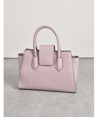 LA BAGAGERIE 【MONICA】ベルテッド2WAYハンドバッグ ピンク