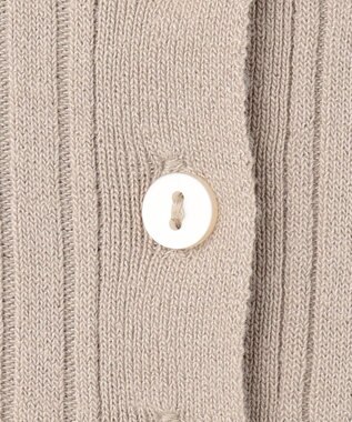 ANY 【洗濯機可能】ポロカラーニット サンドベージュ