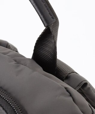 ICB 【A4サイズ収納可】８ポケットナイロンリュック チャコール系