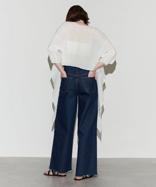 NAVE 【Nave 　洗える】マルチウェイシアーブラウス ホワイト系