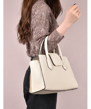 LA BAGAGERIE 【MONICA】ベルテッド2WAYハンドバッグ