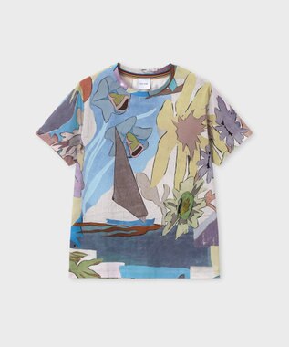 Paul Smith River CollageプリントTシャツ
