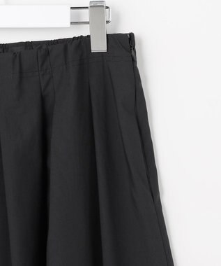 J.PRESS LADIES S フルダルクロス プリーツ スカート ブラック系