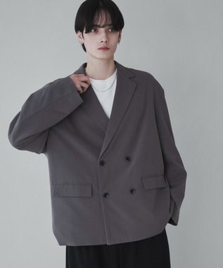 WEGO TRルーズテーラードジャケット ダークグレー