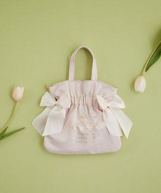 Maison de FLEUR ダブルリボン2Wayトートバッグ