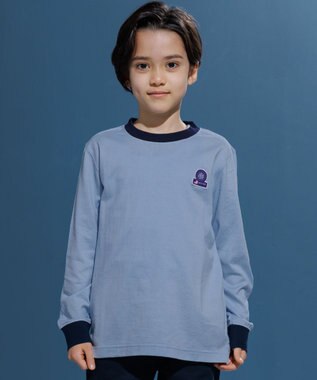 J.PRESS KIDS 【100-130cm】ベーシック ロゴカットソー サックスブルー系