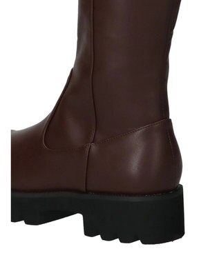 earth music&ecology ＯＲｉｅｎｔａｌＴＲａｆｆｉｃ　タンクソールロングブーツ Brown