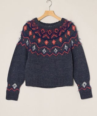 ONWARD Reuse Park 【field/dream】ニット秋冬 ネイビー