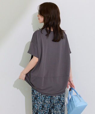 Green Parks 超冷感コクーンカットプルオーバー Gray