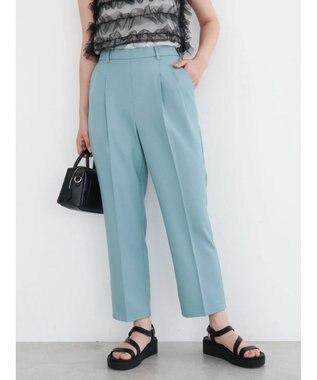 Green Parks きれいシルエットパンツ（テーパード） Mint