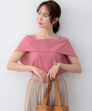 組曲 S 【先行予約】GIZAコットンオフショルダー カットソー