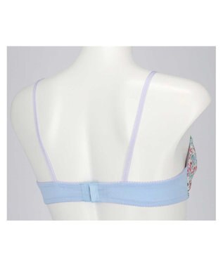 une nana cool MADE WITH LIBERTY FABRIC 綿混三角ノンワイヤーブラ PI