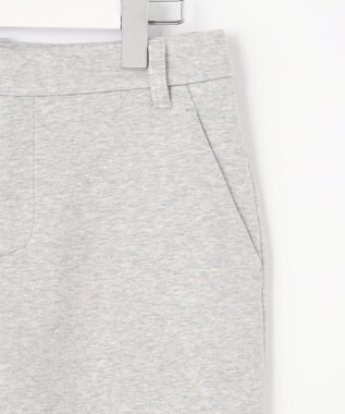 23区GOLF 【WOMEN】【ストレッチ】スウェット テーパードパンツ ライトグレー系