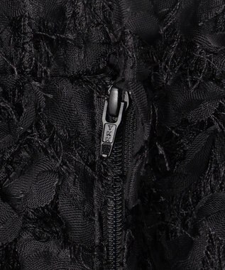 組曲 L ペタルチュール スカート ブラック系