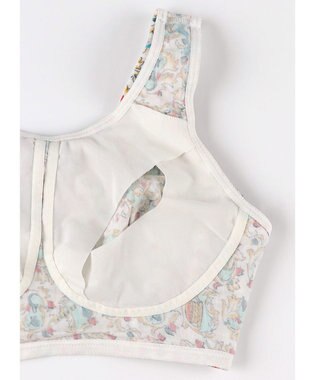 tsumori chisato SLEEP ツモリチサト ナイトアップブラ ベア天竺素材(身生地) 3Lまで対応 大きいサイズ ノンワイヤー ナイトブラ レディース UBX563 /ワコール アイボリー