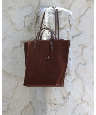 MORROW by thank 【A4サイズ収納可/軽量】VIVIAN LARGE ASスエード　ブラウン