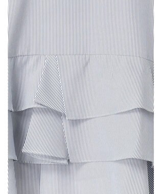 Te chichi ティアードフリルクロップトシャツ ネイビー