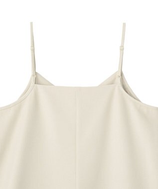 earth music&ecology SET2点チュール＆キャミワンピース Ecru