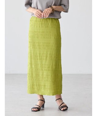 AMERICAN HOLIC シャーリングタイトスカート Pistachio